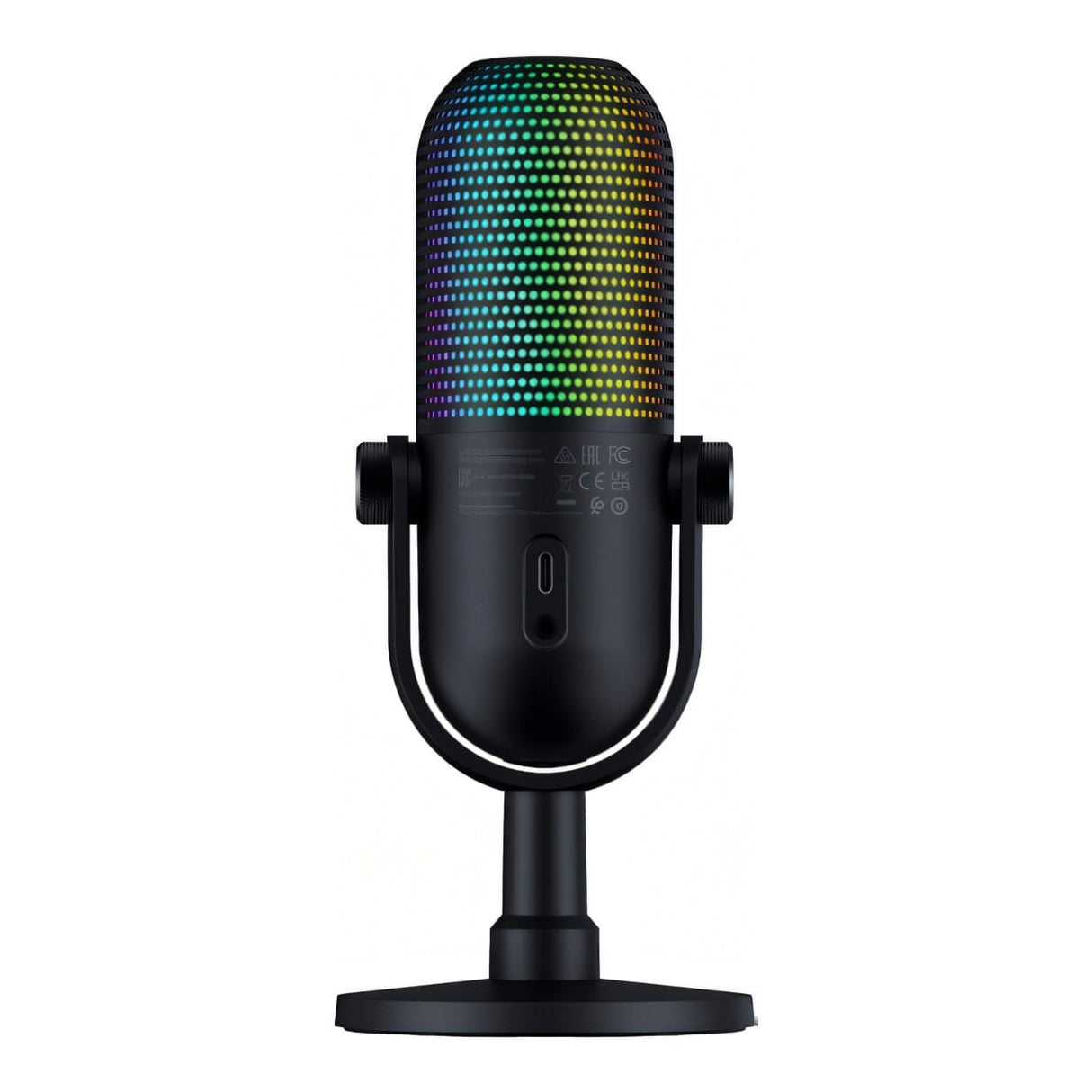 Razer Seiren V3 Chroma 32-bit DSP RGB USB Microphone - Black RZ19-05990100-R3M1