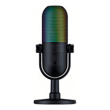 Razer Seiren V3 Chroma 32-bit DSP RGB USB Microphone - Black RZ19-05990100-R3M1