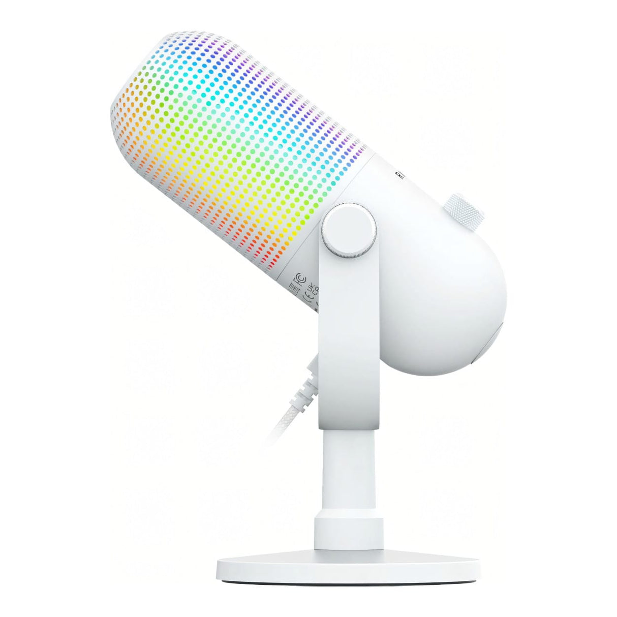 Razer Seiren V3 Chroma 32-bit DSP RGB USB Microphone - White RZ19-05990200-R3M1