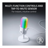 Razer Seiren V3 Chroma 32-bit DSP RGB USB Microphone - White RZ19-05990200-R3M1