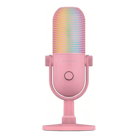 Razer Seiren V3 Chroma 32-bit DSP RGB USB Microphone - Quartz RZ19-05990300-R3M1