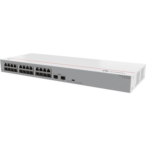 Huawei S110-24LP2SR 24-port GbE PoE+ Unmanaged Network Switch with