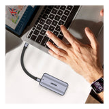 Unitek SolidForce Reefer TurboCool M.2 USB4 SSD Enclosure S1242AGY01