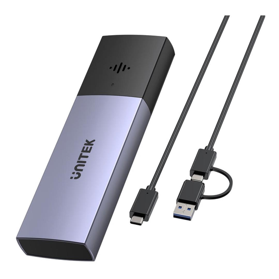 Unitek SolidForce 10Gbps Smart Anti-Loss M.2 NVMe SSD Enclosure S1251AGY01