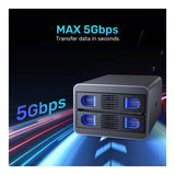 Unitek 2-bay External HDD Enclosure S1308A01-UK