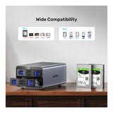 Unitek 2-bay External HDD Enclosure S1308A01-UK