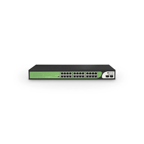 BDCOM 280W 24-port Gigabit PoE Switch S1500-24P2S
