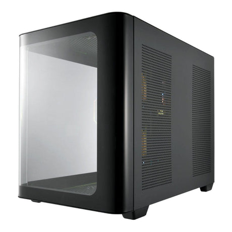 FSP S380-BA ARGB M-ATX Mid-Tower Gaming PC Case Black