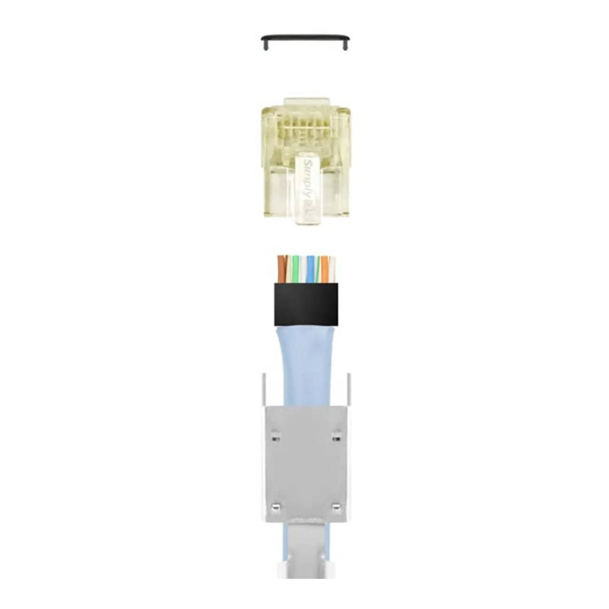 Simply45 ProSeries RJ45 10G Shielded External Ground Network Connectors S45-1755P