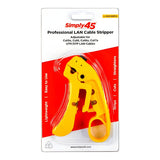 Simply45 Adjustable LAN Cable Stripper - Yellow S45-S01YL