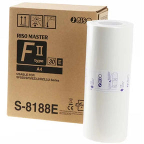 Riso S8188E Master F 11 A4 Printer Ink Cartridge Original S8188E Single-pack