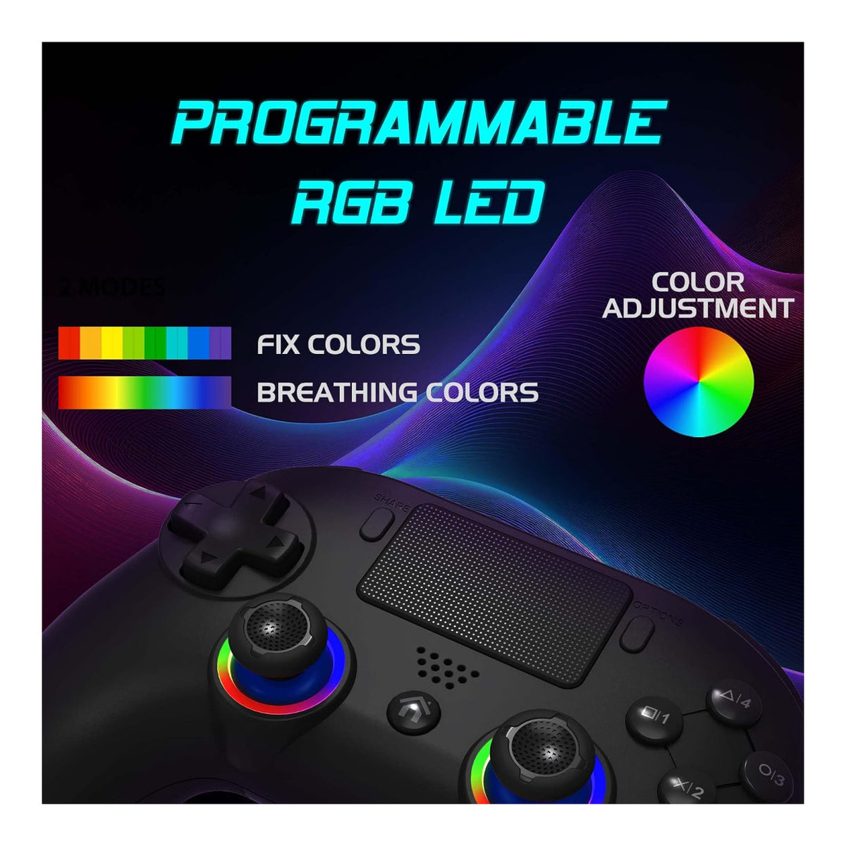 Subsonic Wireless PS5 Controller - Black SA5716-1