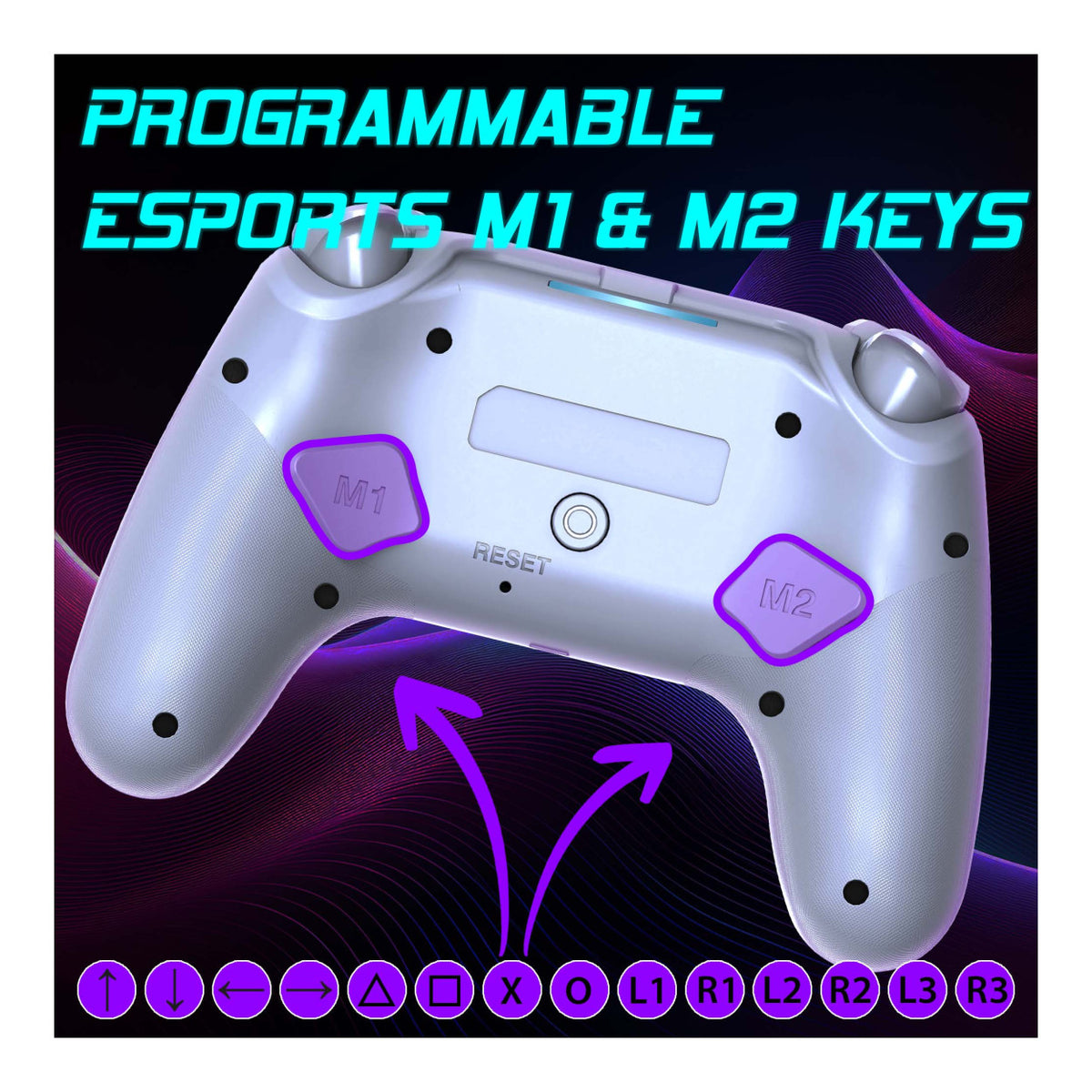 Subsonic Wireless PS5 Controller - White SA5716-2