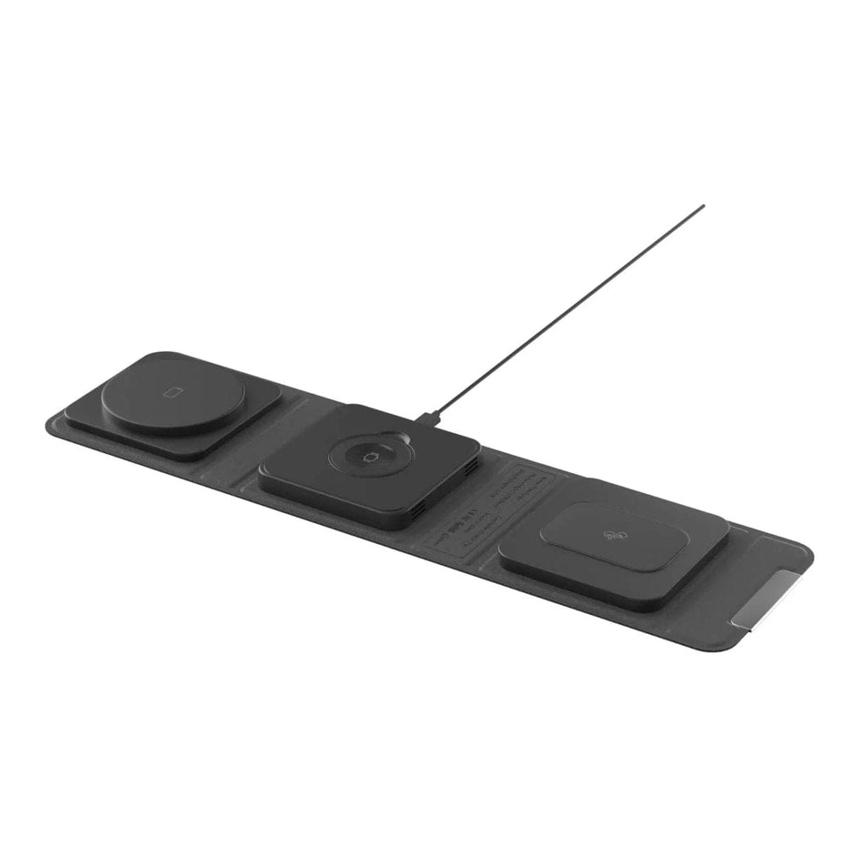 SwitchEasy TrioCharge 3-in-1 Portable Folding Charger Black SAAIWA181BK23