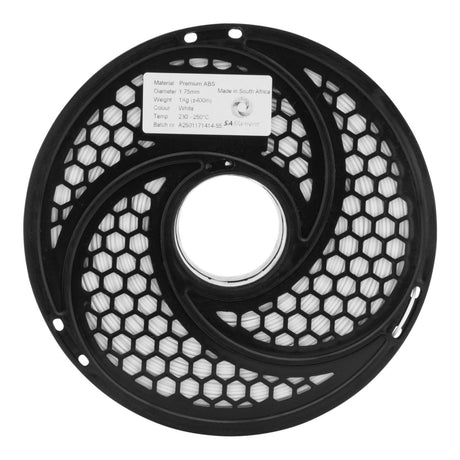 SA Filament ABS Premium Filament 1Kg - White SAF-ABSPRE-A01