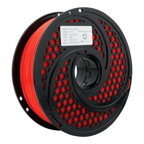 SA Filament ABS Premium Filament 1Kg - Red SAF-ABSPRE-A05