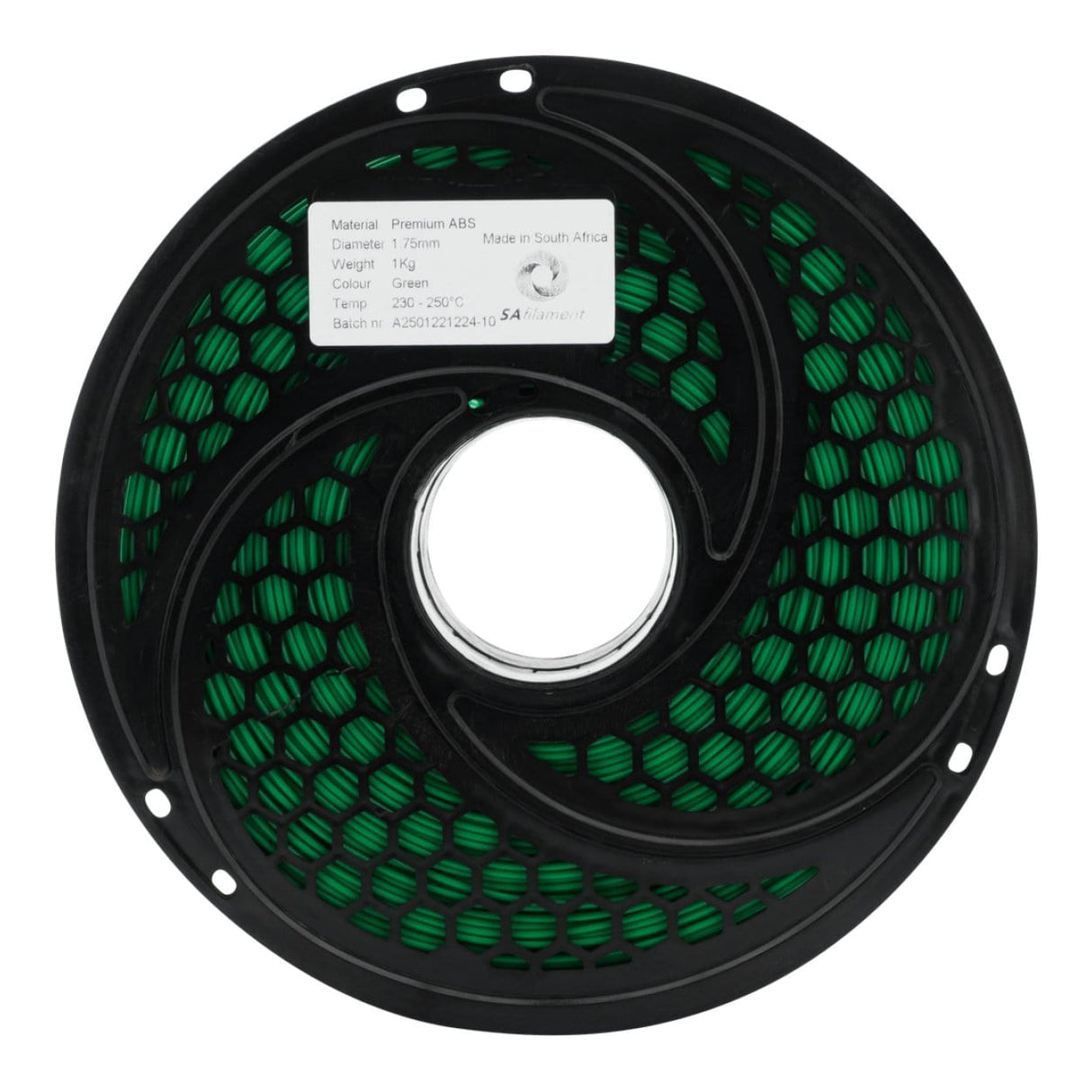 SA Filament ABS Premium Filament 1kg - Green SAF-ABSPRE-A07