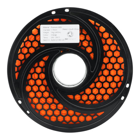 SA Filament ABS Premium Filament 1kg - Orange SAF-ABSPRE-A08