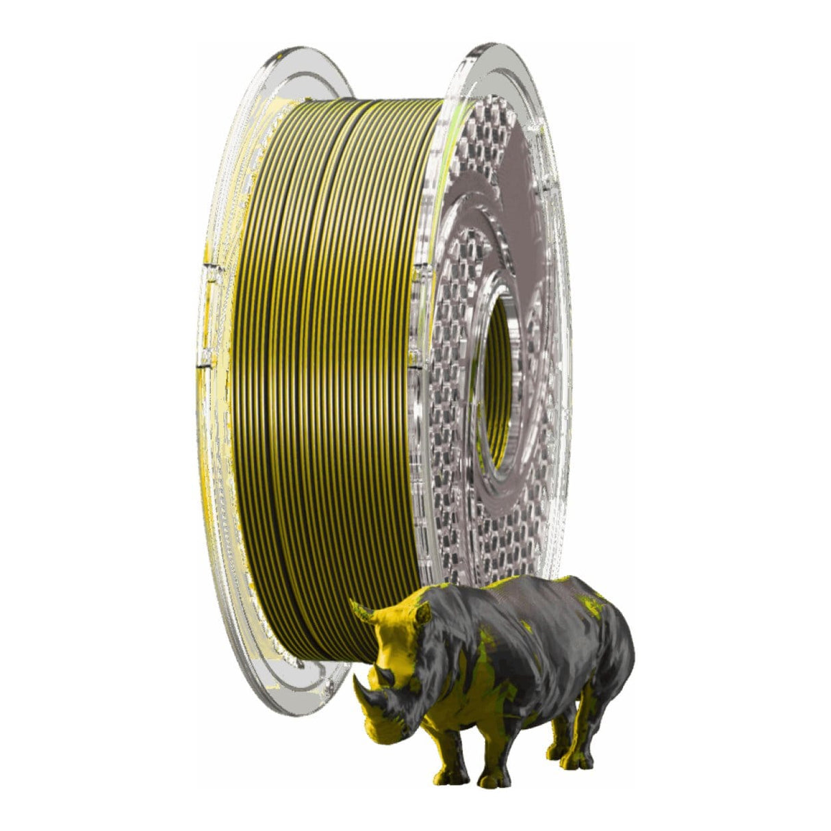 SA Filament 1.75mm Dual Silk PLA 750g Filament Charred Gold SAF-PLADU-C32