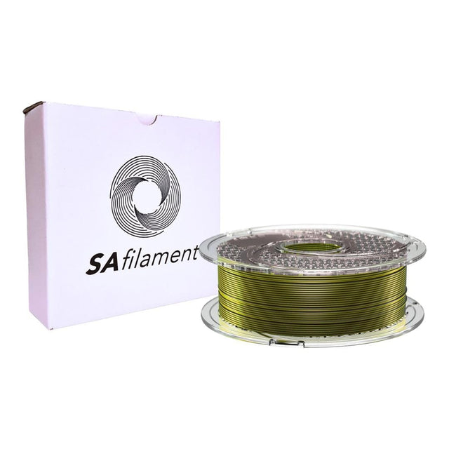SA Filament 1.75mm Dual Silk PLA 750g Filament Charred Gold SAF-PLADU-C32
