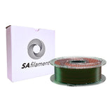 SA Filament 1.75mm Dual Silk PLA 750g Crimson Emerald SAF-PLADU-C35