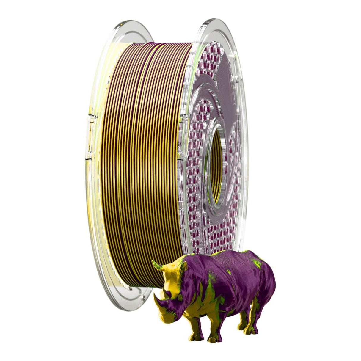 SA Filament 1.75mm Dual Silk PLA 750g Filament Golden Indigo SAF-PLADU-C43