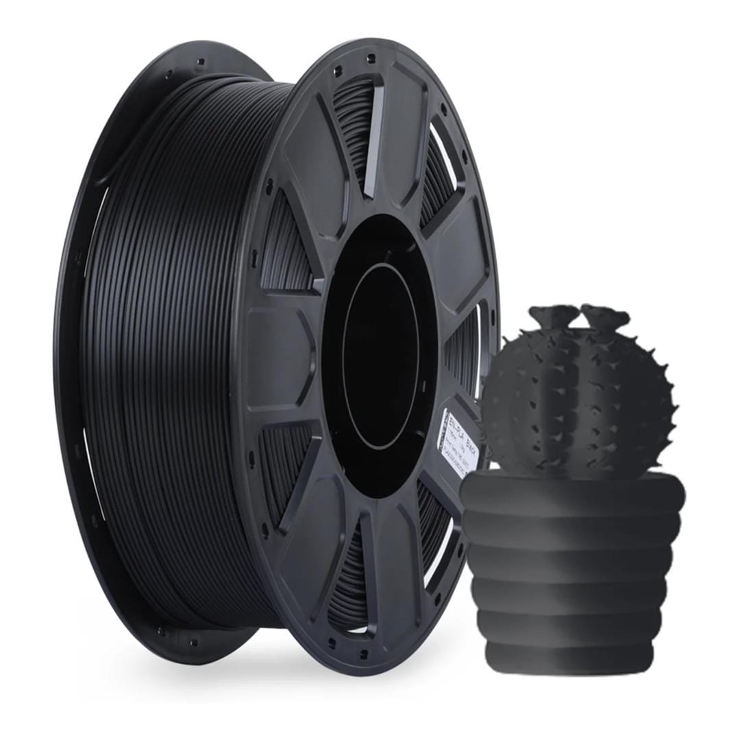 SA Filament Silk PLA+ Gloss Filament 1Kg - Black SAF-PLAPLUS-C0226