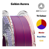 SA Filament PLA Tri Silk Filament 750g - Golden Aurora SAF-PLATRIC46-GA