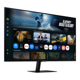 Samsung M7 M70F 32-inch 4K UHD Smart Monitor + Logitech MK295 + Logitech Brio 100 Webcam Bundle