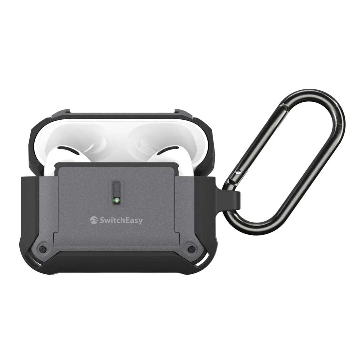 SwitchEasy Guardian Rugged Protective Case for AirPods Pro 2 - Grey SAPAP2091GR23