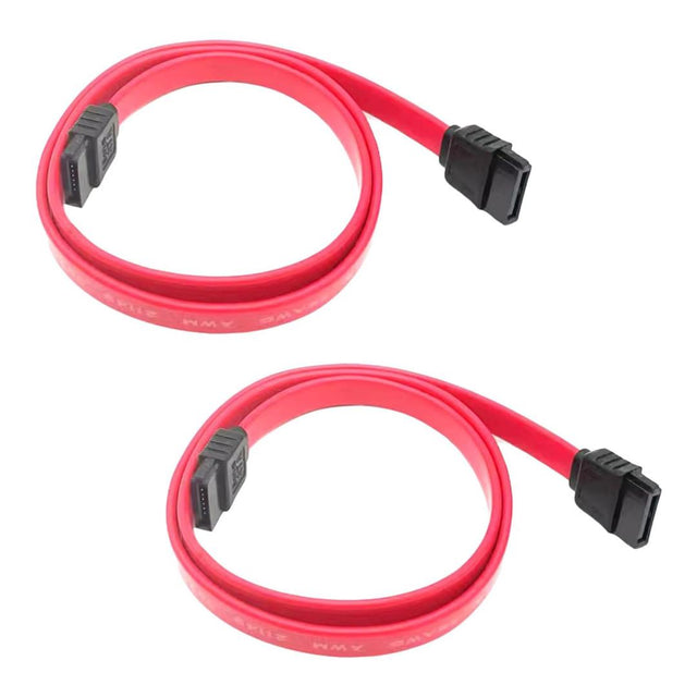 UniQue SATA Data Cable 0.5m 2-pack SATA2