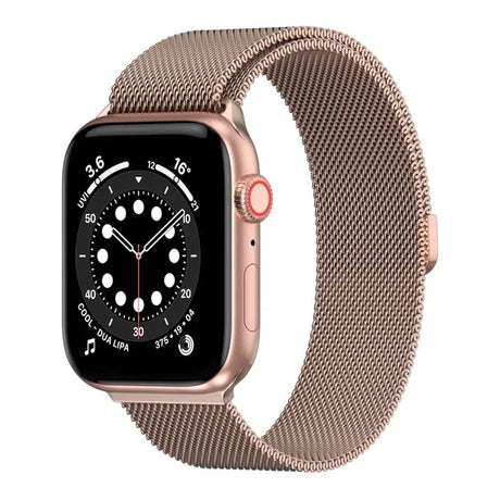 SwitchEasy Mesh 45mm Stainless Steel Loop for Apple Watch - Rose Gold SAW245032RG22