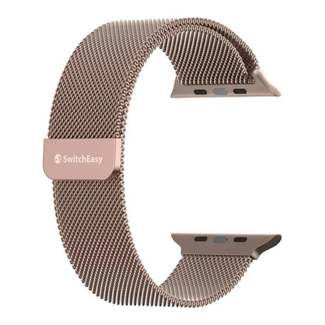 SwitchEasy Mesh 45mm Stainless Steel Loop for Apple Watch - Rose Gold SAW245032RG22