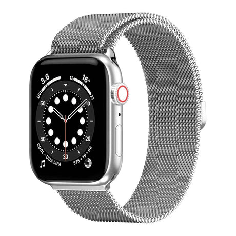 SwitchEasy Mesh 45mm Stainless Steel Loop for Apple Watch - Silver SAW245032SV22