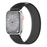 SwitchEasy 49mm Flex Woven Nylon Watch Loop for Apple Watch Black SAW459161BG23