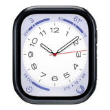 SwitchEasy Hybrid Tempered Glass Protective Case for Apple Watch Midnight SAW841089MG22