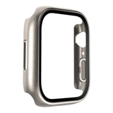 SwitchEasy Hybrid Tempered Glass Protective Case for Apple Watch Titanium SAW841089TT22
