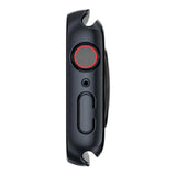 SwitchEasy Hybrid Tempered Glass Protective Case for Apple Watch Case Midnight SAW845089MG22