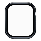SwitchEasy Hybrid Tempered Glass Protective Case for Apple Watch Case Midnight SAW845089MG22