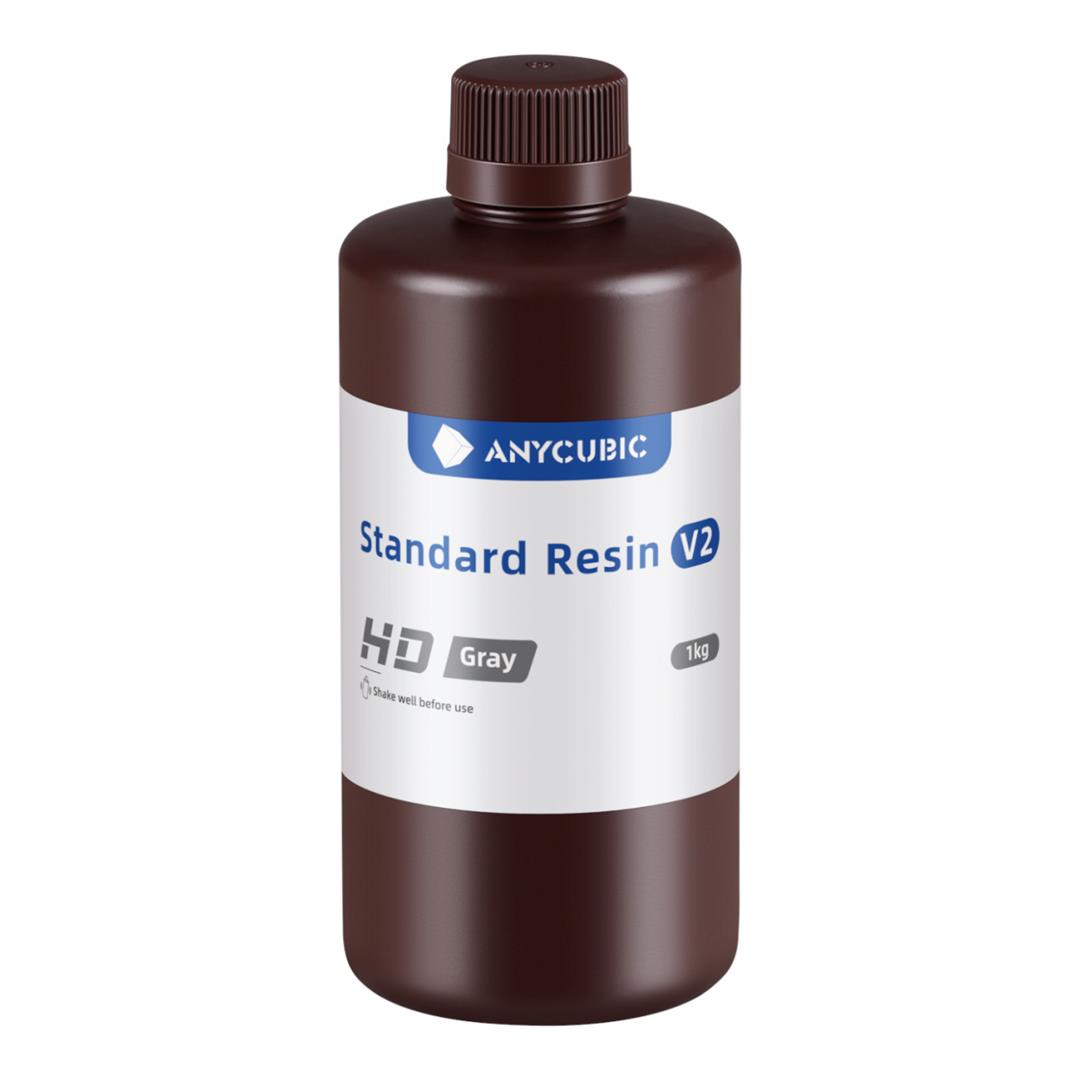 Anycubic Standard V2 Resin 1Kg - HD Grey SBZ2HG-10