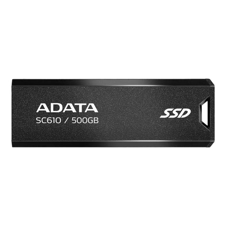 ADATA SC610 500GB USB-A 3.2 Black USB Flash Drive SC610-500G-CBK/RD