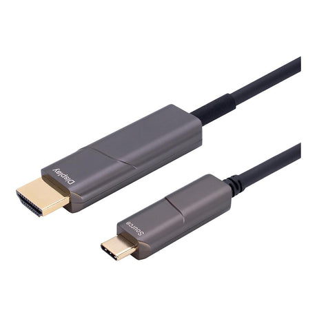 LinkQnet Type-C to HDMI 2.0 Active Optical Cable 20m SCTH-1200-020