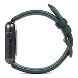 SLG D6 Italian Minerva Box Leather Strap for Apple Watch Blue SD-D6M-S-AW44-BL