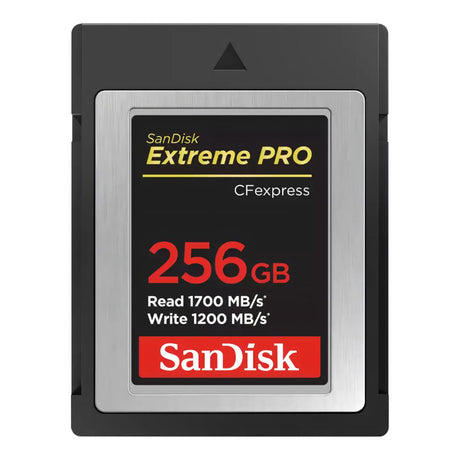 SanDisk Extreme Pro 256GB CFexpress Type-B Memory Card SDCFE-256G-GN4NN