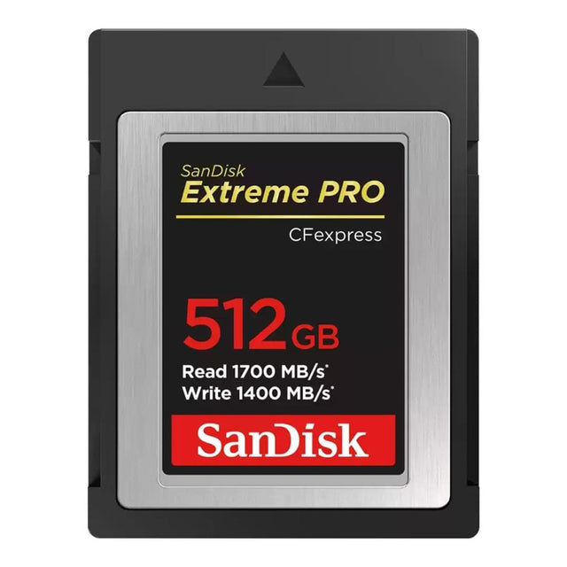 SanDisk Extreme Pro 512GB CFexpress Type-B Memory Card SDCFE-512G-GN4NN