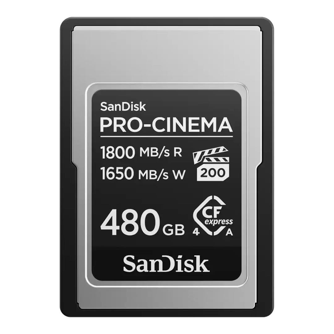 SanDisk PRO-CINEMA CFexpress 480GB Type-A Memory Card SDCFEA-480G-GN4NN