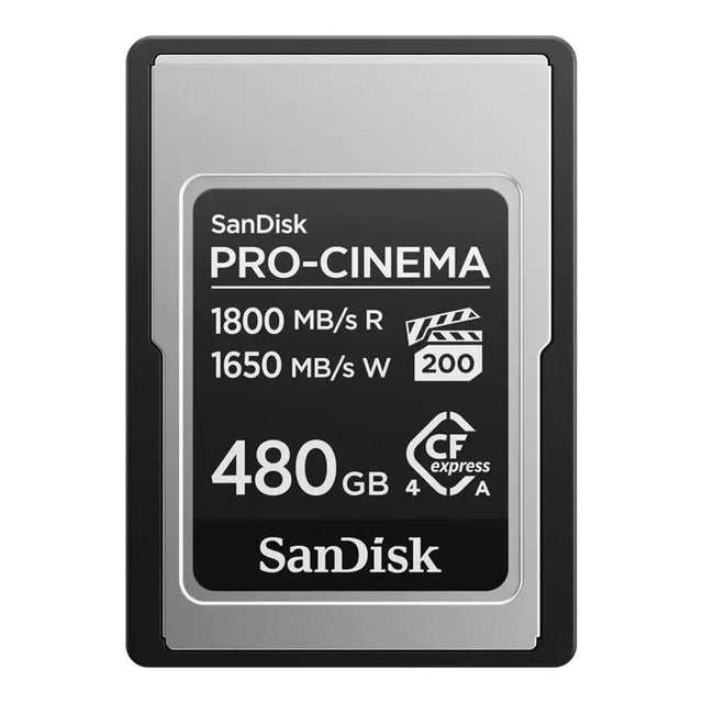 SanDisk PRO-CINEMA CFexpress 480GB Type-A Memory Card SDCFEA-480G-GN4NN
