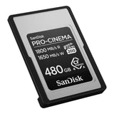 SanDisk PRO-CINEMA CFexpress 480GB Type-A Memory Card SDCFEA-480G-GN4NN