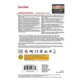 SanDisk 32GB Extreme CompactFlash Memory Card SDCFXSB-032G-G46