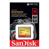 SanDisk 32GB Extreme CompactFlash Memory Card SDCFXSB-032G-G46